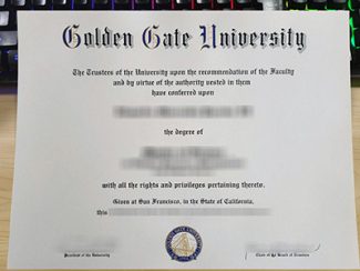 Golden Gate University diploma, fake Golden Gate University degree,