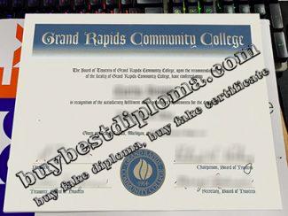 Grand Rapids Community College diploma, Grand Rapids Community College degree,