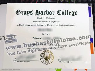 Grays Harbor College diploma, Grays Harbor College associate degree,