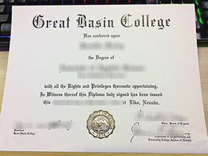 Great Basin College diploma