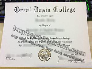 Great Basin College diploma