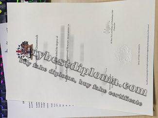 University of Greenwich degree, fake University of Greenwich diploma,