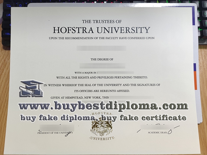 Hofstra University diploma, fake Hofstra University degree,