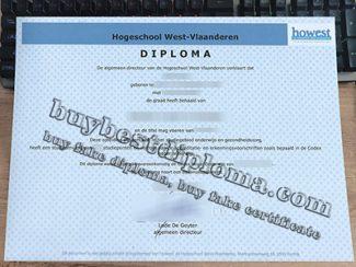 Hogeschool West-Vlaanderen diploma, Hogeschool West-Vlaanderen degree,