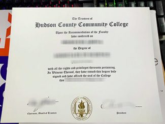 Hudson County Community College diploma, Hudson County Community College certificate,