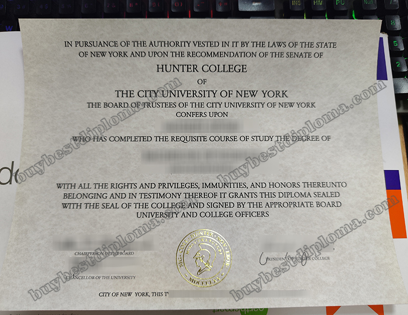 Hunter College degree