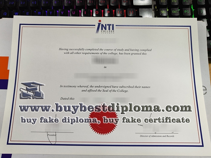 INTI College Sarawk diploma, INTI College Sarawk certificate,