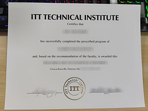 ITT Technical Institute diploma, fake ITT Technical Institute degree,