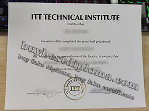 ITT Technical Institute diploma, fake ITT Technical Institute degree,