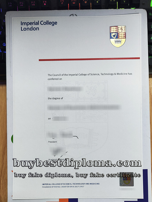 Imperial College London degree 2023, Imperial College London diploma,