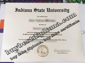 Indiana State University diploma, Indiana State University degree,