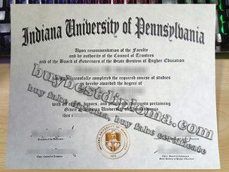 Indiana University of Pennsylvania diploma, Indiana University of Pennsylvania degree, fake IUP diploma,