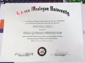 Indiana Wesleyan University diploma, Indiana Wesleyan University degree, fake IWU certificate,