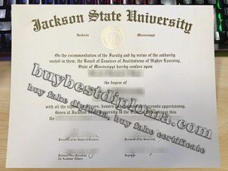 Jackson State University diploma, buy Jackson State University degree,