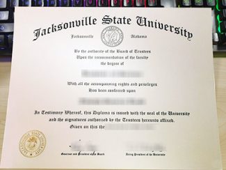 Jacksonville State University diploma, fake Jacksonville State University degree,