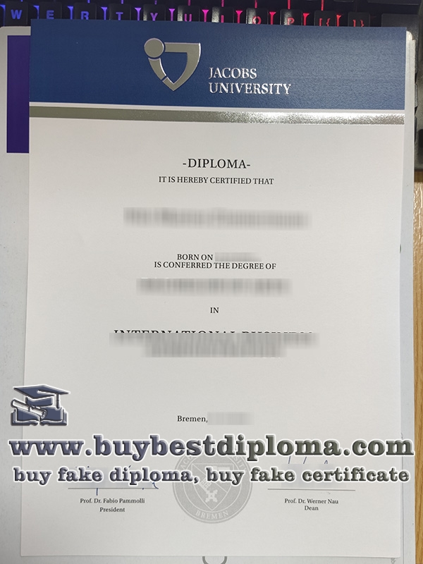 Jacobs University Diploma, Jacobs University Degree,