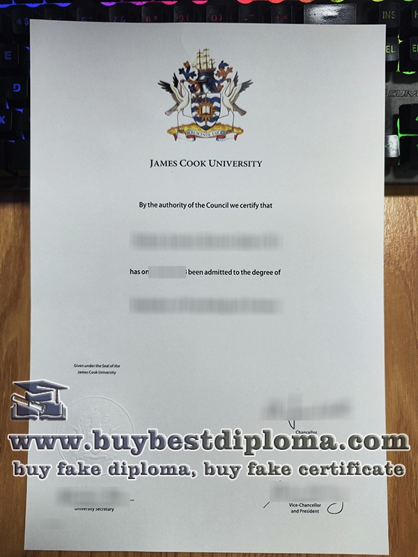 James Cook University degree, James Cook University diploma,