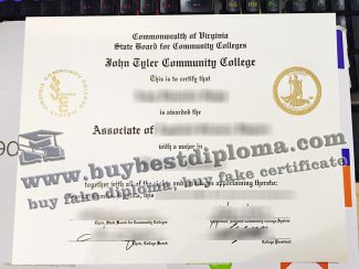 John Tyler Community College diploma, John Tyler Community College degree,