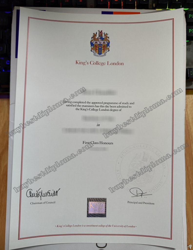 KCL degree