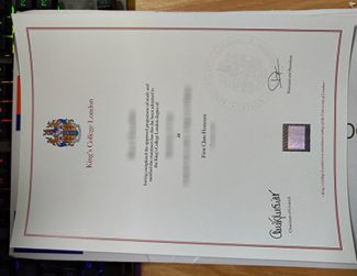 KCL degree certificate