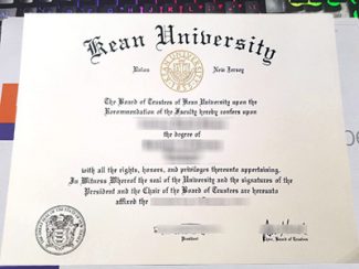 Kean University diploma, Kean University degree, fake Kean University certificate,