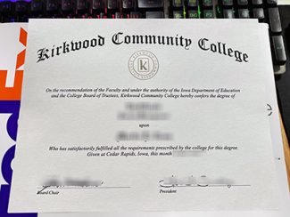 Kirkwood Community College diploma, Kirkwood Community College certificate,