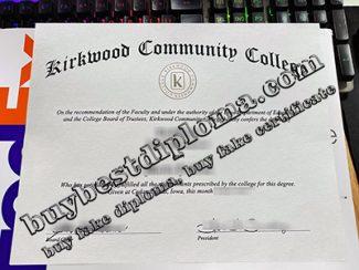 Kirkwood Community College diploma, Kirkwood Community College certificate,