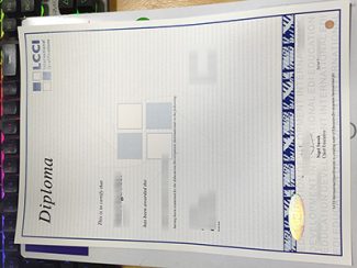London Chamber of Commerce and Industry diploma, LCCI certificate,