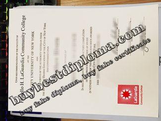 LaGuardia Community College diploma, LaGuardia Community College certificate,