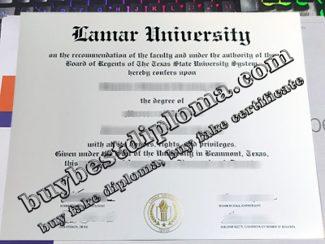 Lamar University diploma, Lamar University degree, fake Lamar University certificate,