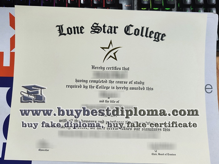 Lone Star College diploma, Lone Star College associate degree,