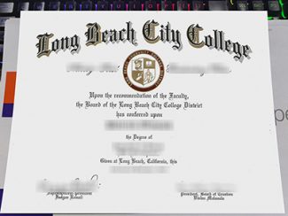 Long Beach City College diploma, Long Beach City College certificate,