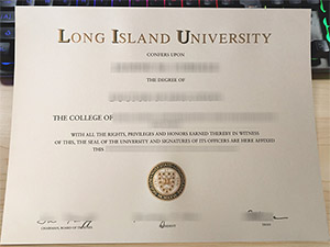 Long Island University diploma, Long Island University degree, fake LIU certificate,