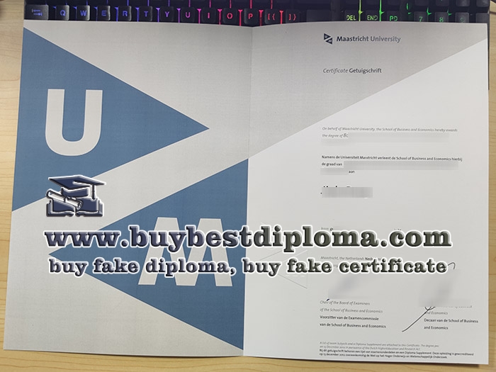 Maastricht University diploma, Maastricht University degree,