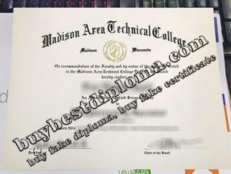 Madison Area Technical College diploma, Madison Area Technical College certificate,