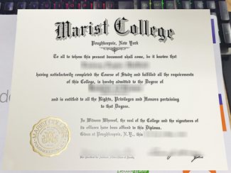 Marist College diploma, Marist College certificate,