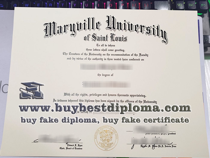 Maryville University fake diploma, Maryville University degree,