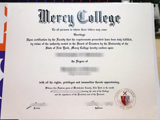 Mercy College diploma, fake Mercy College degree,