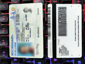 Michigan driver license, fake Michigan ID,