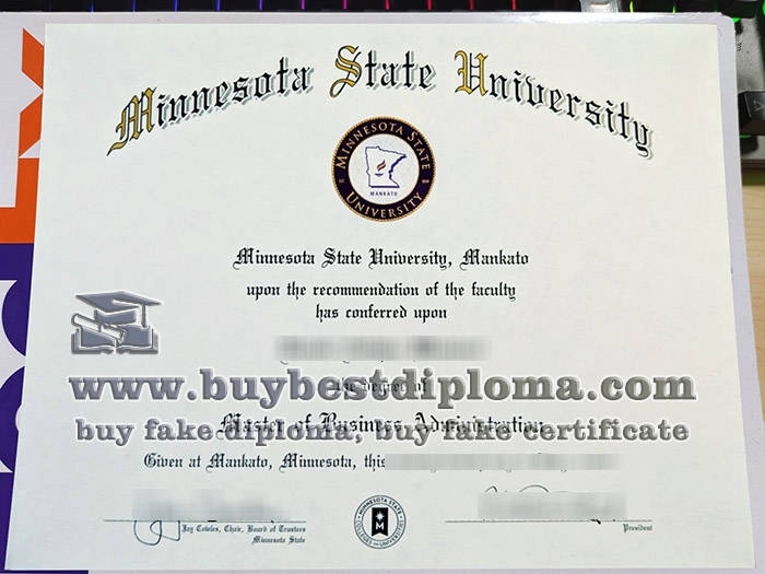 Minnesota State University Diploma, Minnesota State University Degree,