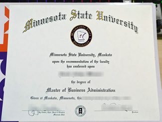 Minnesota State University diploma, fake Minnesota State University degree,