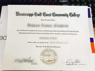 Mississippi Gulf Coast Community College diploma, MGCCC certificate,