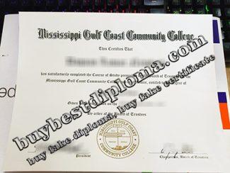 Mississippi Gulf Coast Community College diploma, MGCCC certificate,