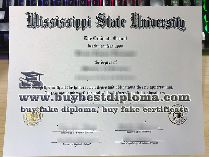 Mississippi State University diploma, fake Mississippi State University degree,