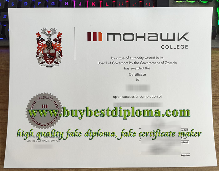 Mohawk College diploma, Mohawk College degree, Mohawk College certificate,