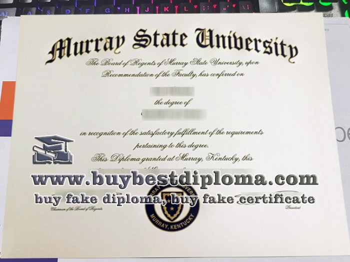 Murray State University diploma, Murray State University degree,
