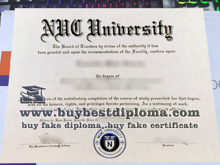 NUC University diploma, NUC University degree,