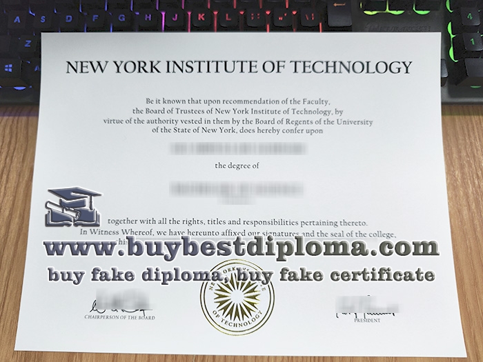 New York Institute of Technology diploma, fake NYIT diploma,