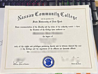 Nassau Community College diploma, Nassau Community College certificate,