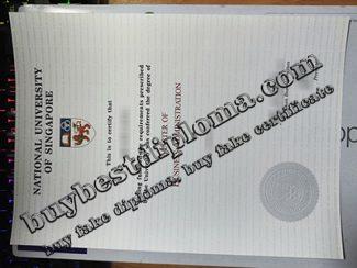 National University of Singapore degree, fake NUS certificate,